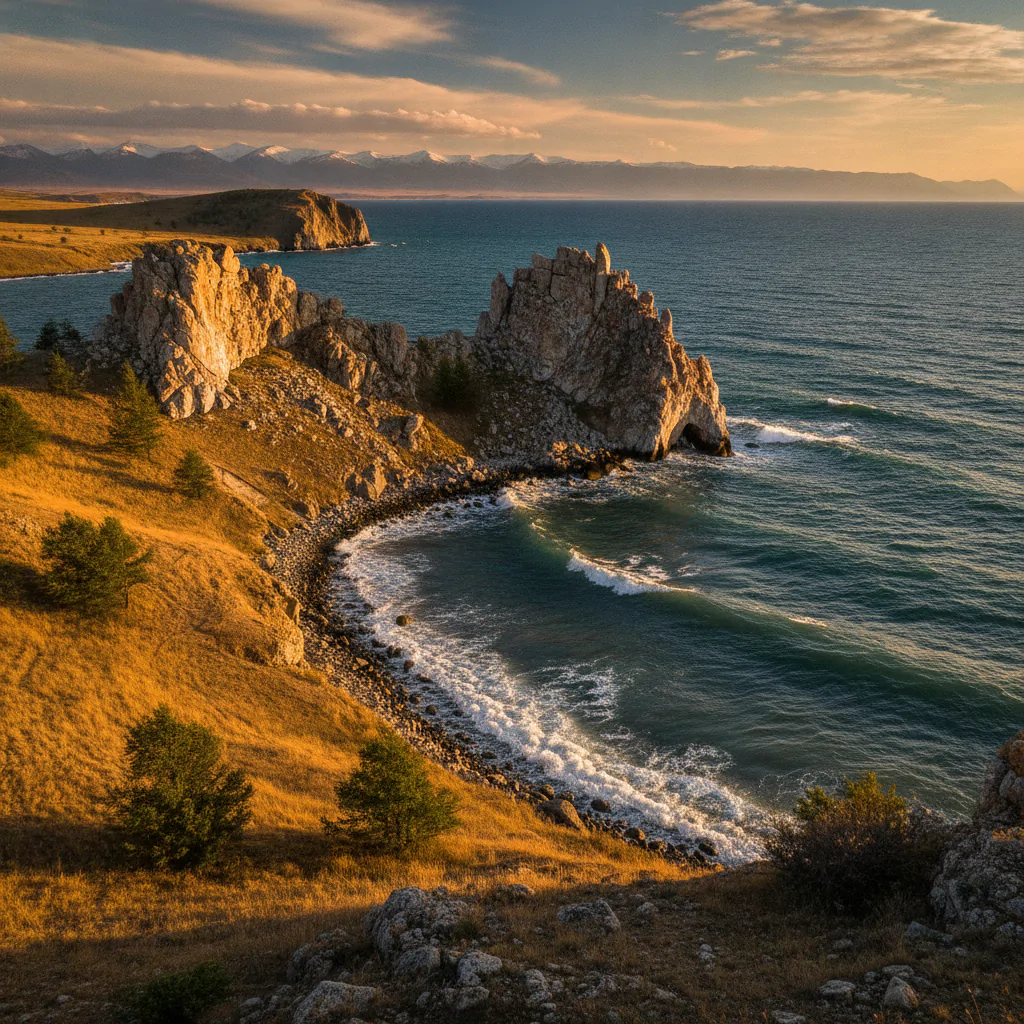 Мыс Бурхан в лучах солнца