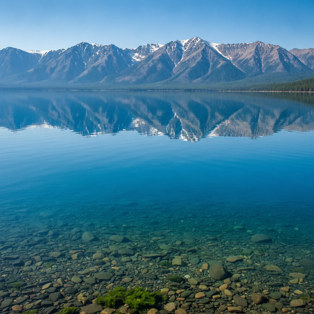 Прозрачные воды Байкала
