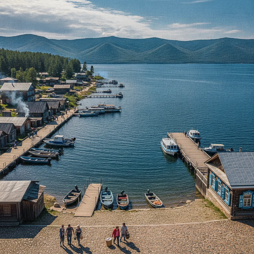Набережная Листвянки