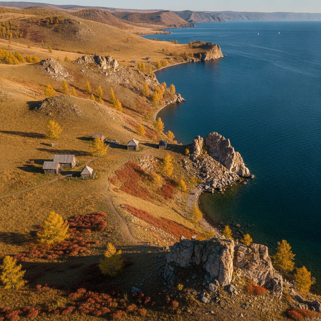 Ольхон в осеннем свете