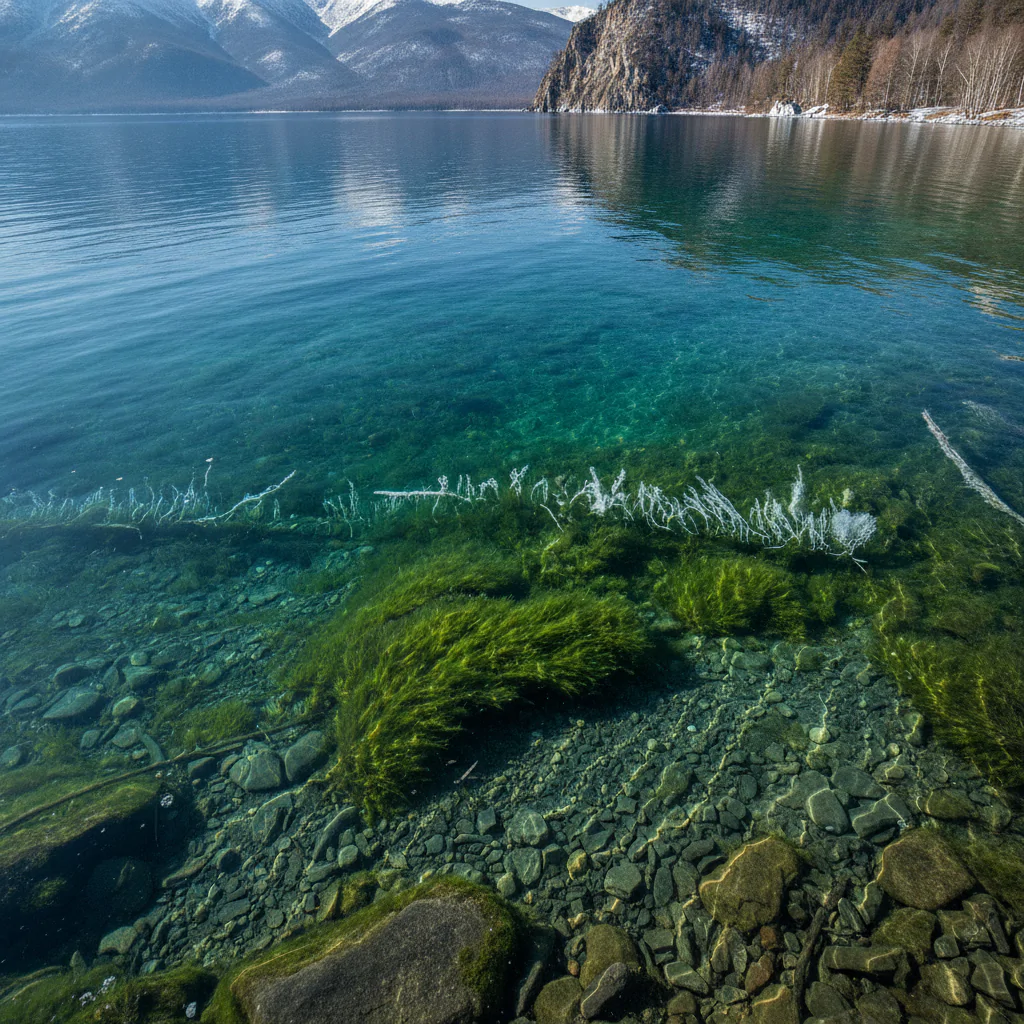 Прозрачные воды Байкала