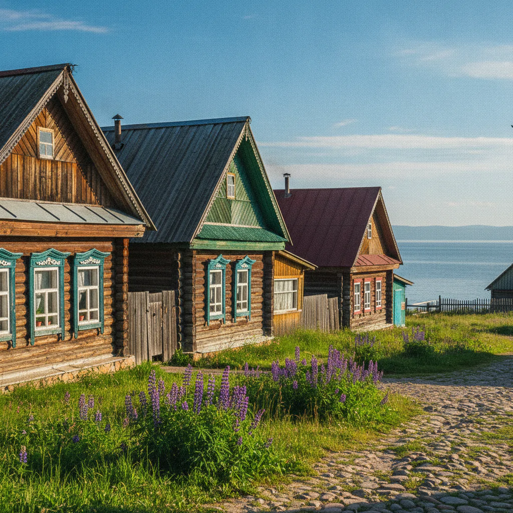Уютные домики деревни Харанцы