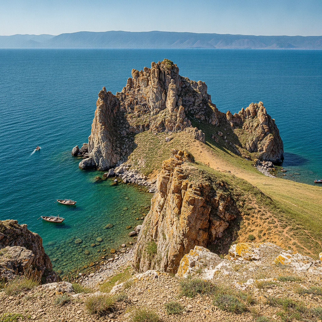 Мыс Хобой в лучах солнца