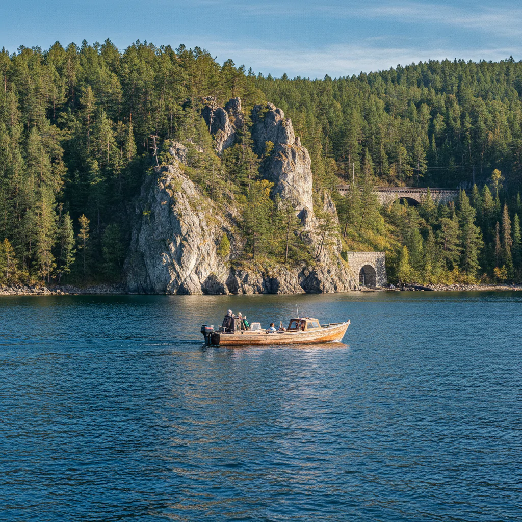 Водная прогулка вдоль КБЖД