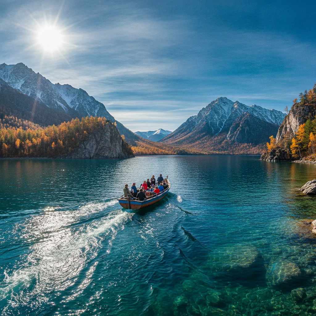 Водная прогулка на катере