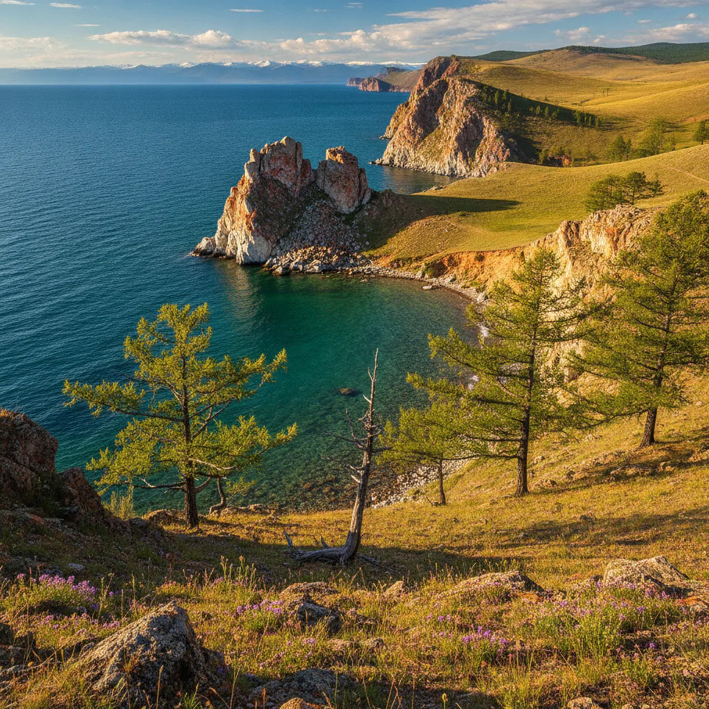 Ольхон в лучах солнца