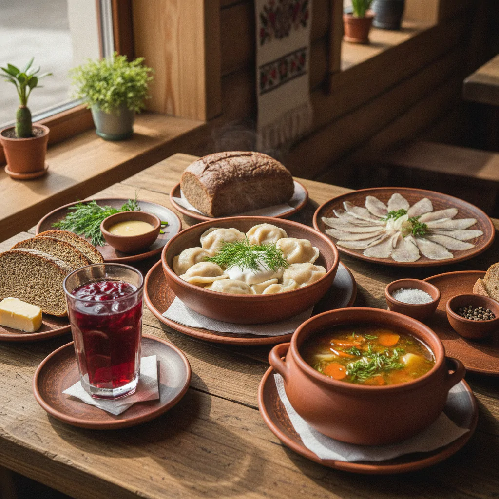 Традиционная сибирская кухня