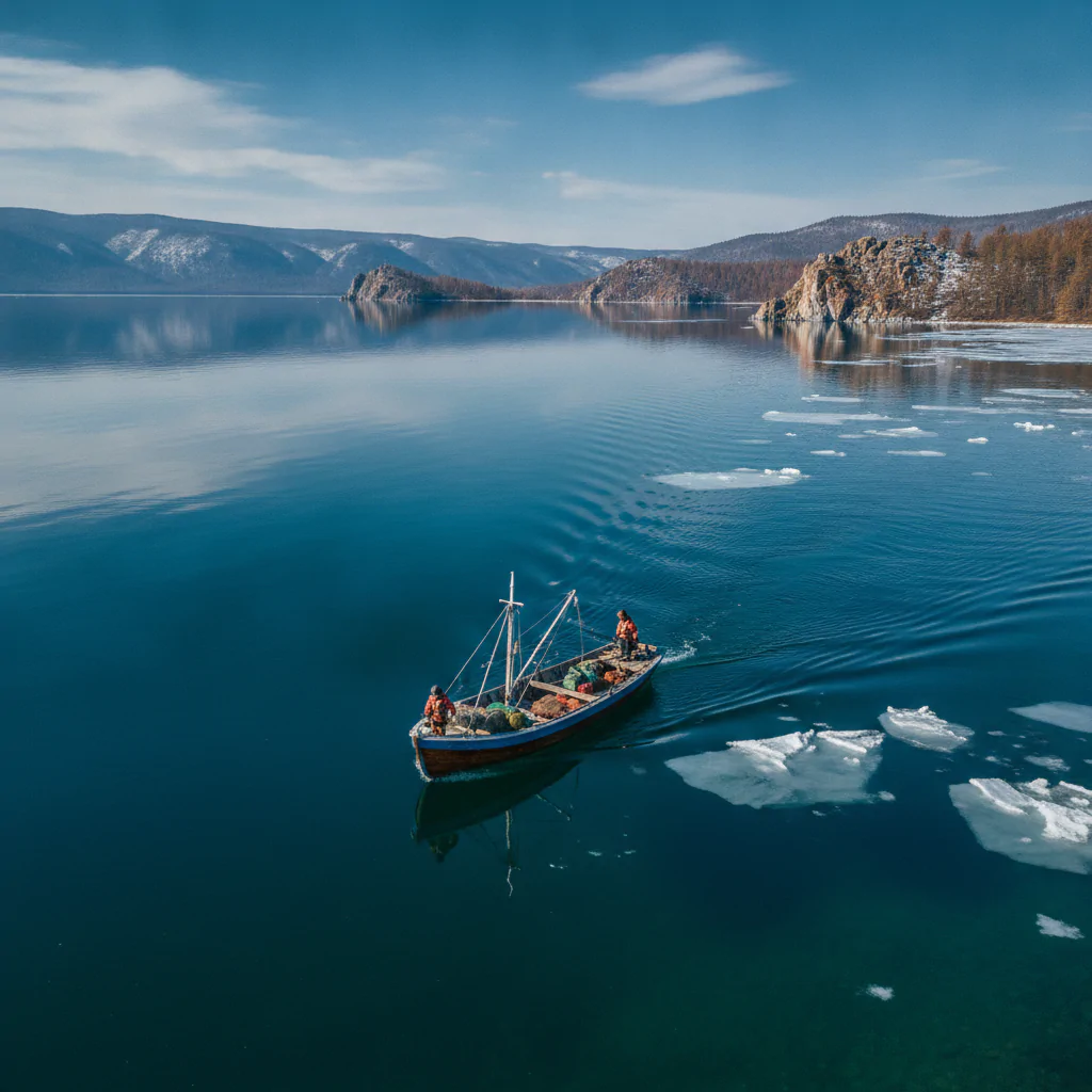 Водная прогулка по Байкалу